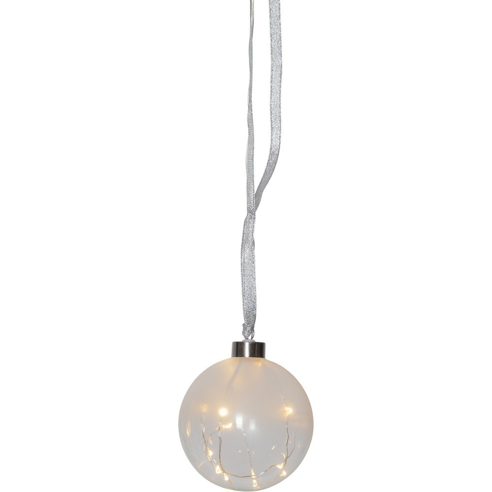 Transparentní LED světelná dekorace Best Season Glow Ball, ø 10 cm v:1362801