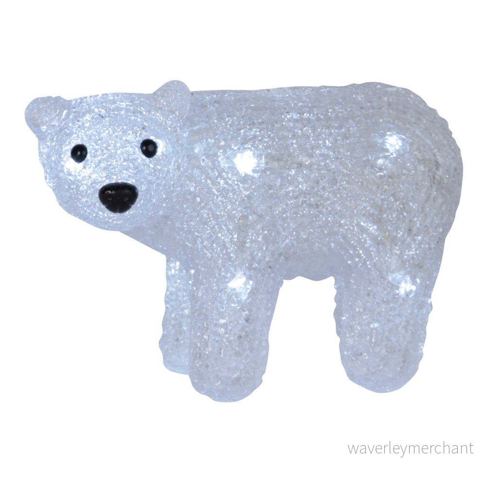 Svítící dekorace Best Season Crystal Polarbear v:918302