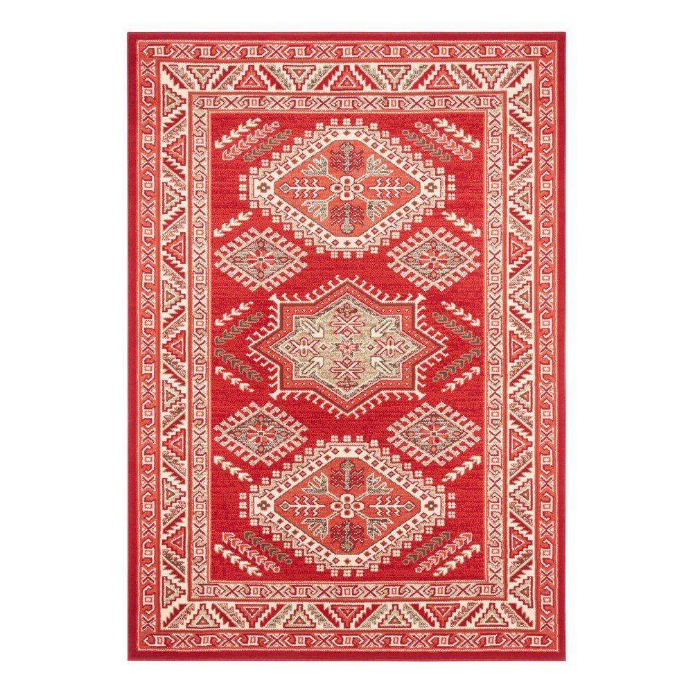 Červený koberec Nouristan Saricha Belutsch, 80 x 150 cm v:1332080