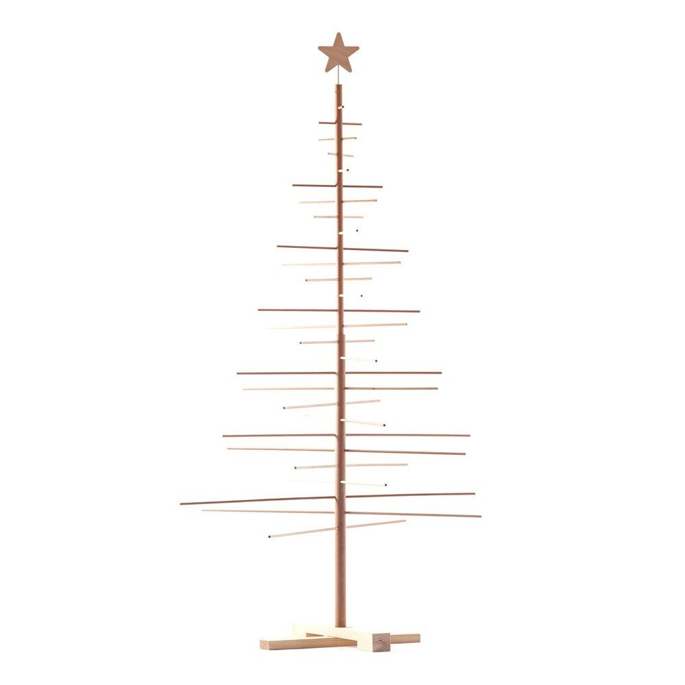 Dřevěný vánoční stromek Nature Home, výška 190 cm v:1336340