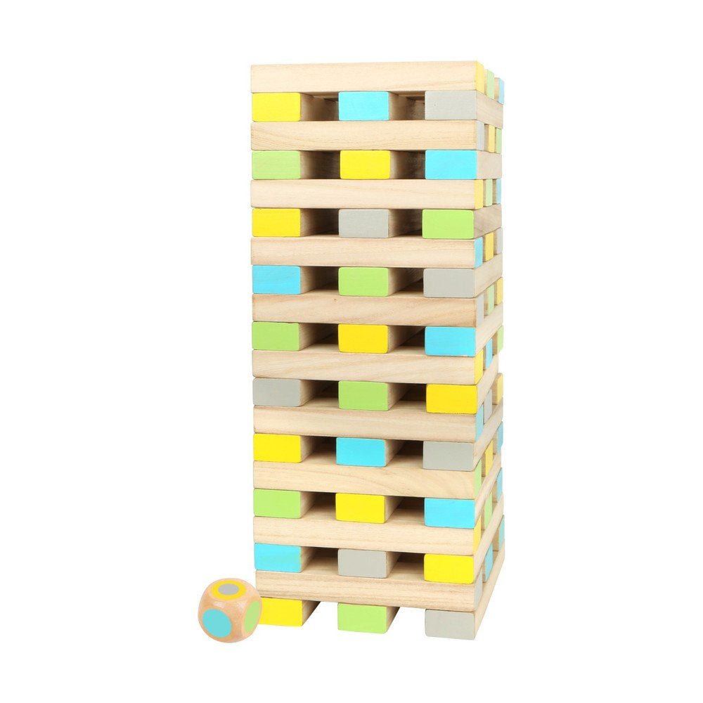 Dětská dřevěná věž z kostek Legler Tower, 60 ks v:1277276 Dětská dřevěná věž z kostek Legler Tower, 60 ks v:1277276