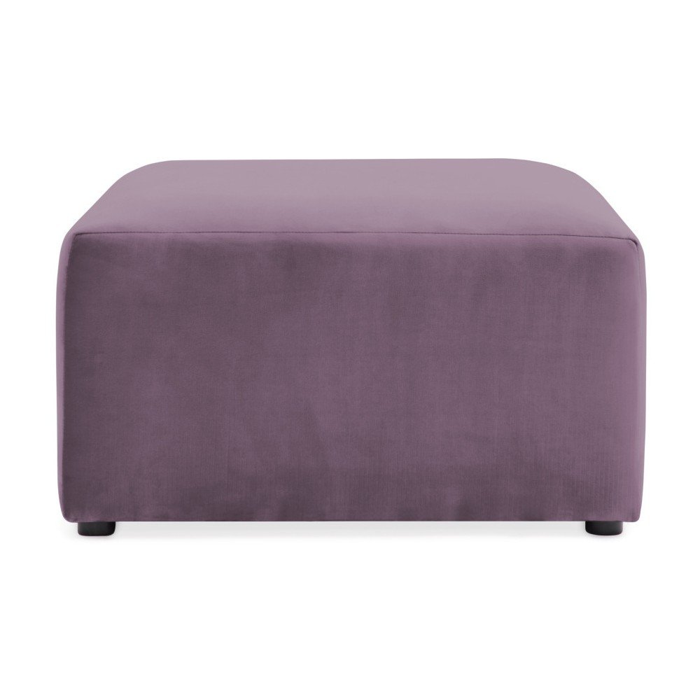 Lila fialová podnožka Vivonita Velvet Cube v:953606