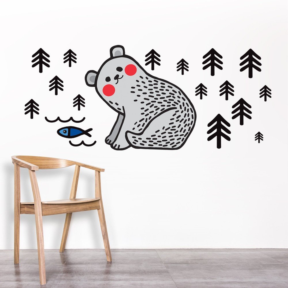 Nástěnná samolepka Baby Bear, 50x70 cm v:694878