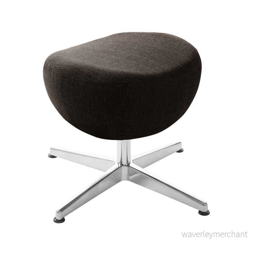 Tmavě hnědá otočná stolička/podnožka My Pop Design Indiana v:918228