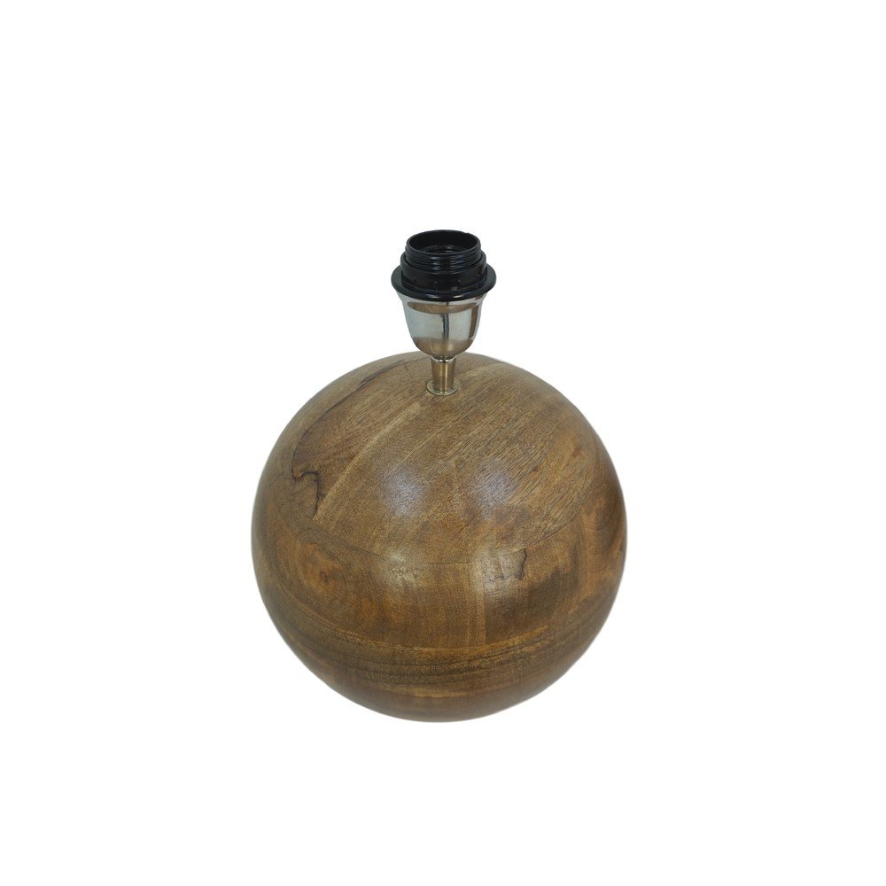 Stolní dřevěná lampa HMS collection Timber, ⌀ 30 cm v:1253826