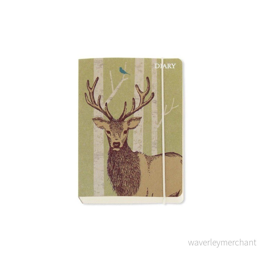 Denní diář A6 Go Stationery Stag v:707582