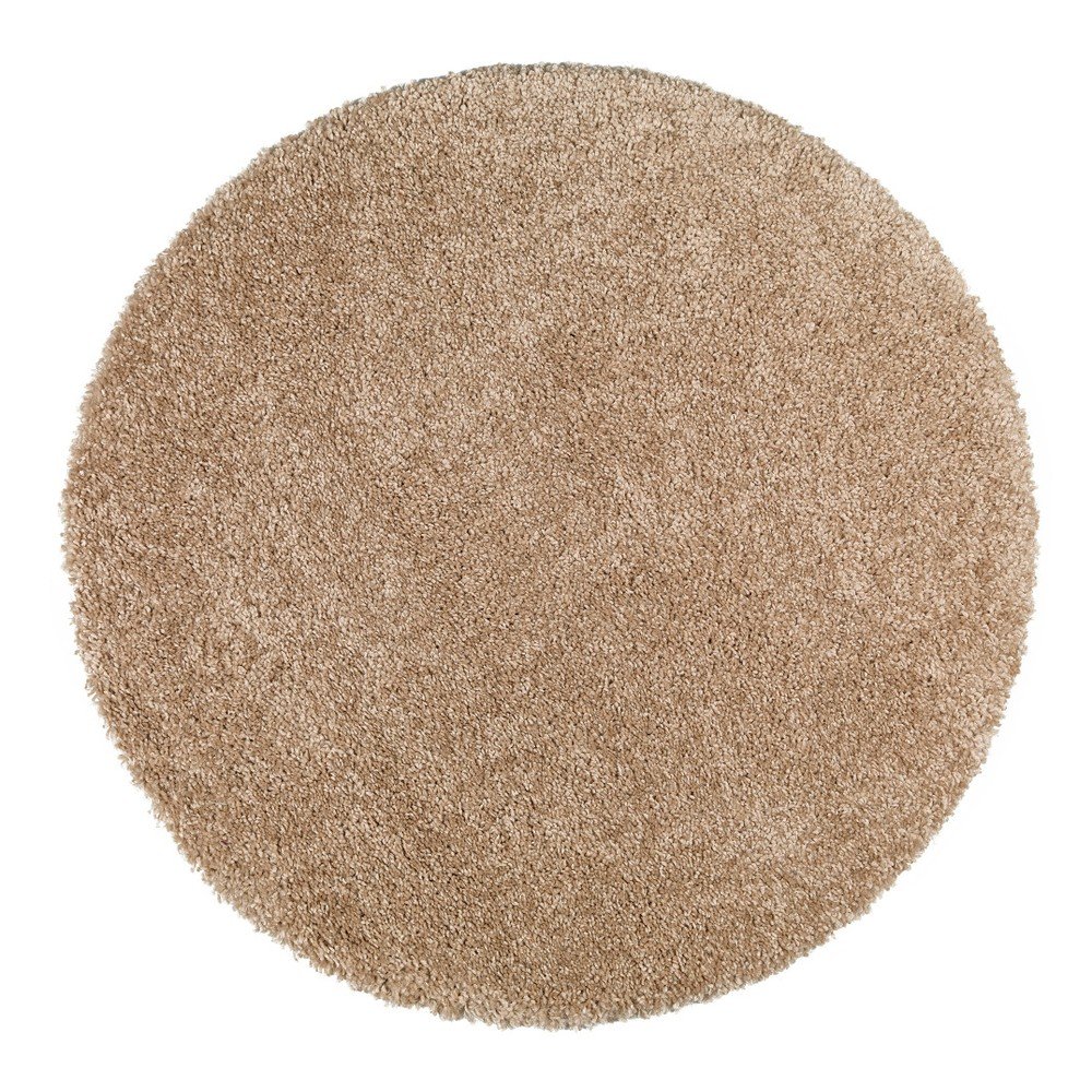 Světle hnědý koberec Universal Aqua Liso, ø 100 cm v:1276712