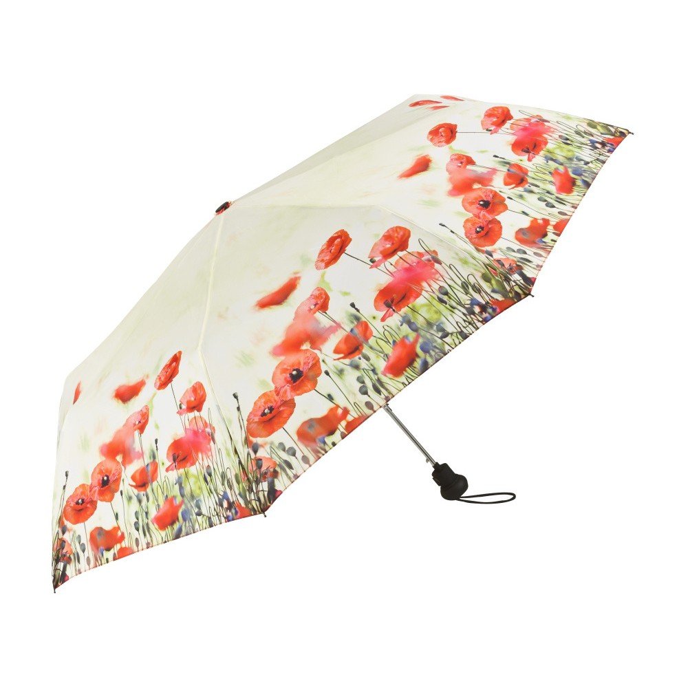 Skládací deštník Von Lilienfeld Poppies, ø 90 cm v:1127684