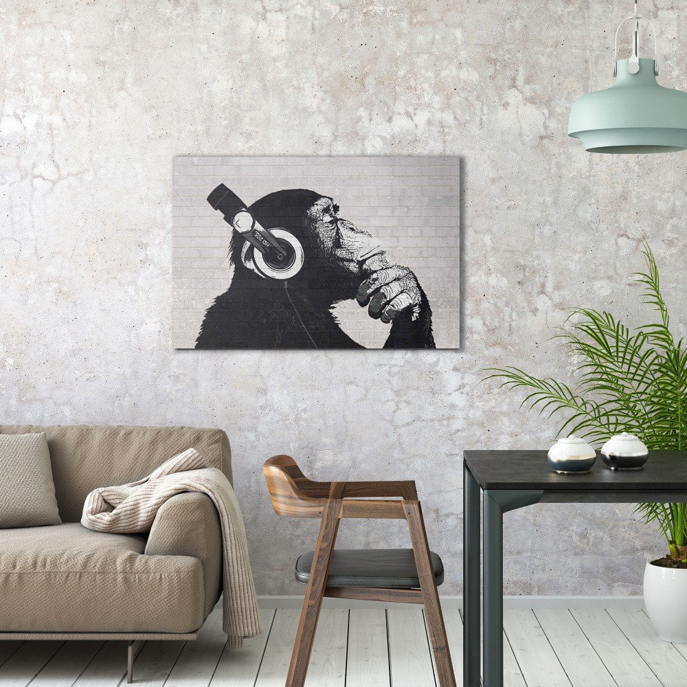 Obraz na plátně OrangeWallz Ape, 60 x 90 cm v:1144394