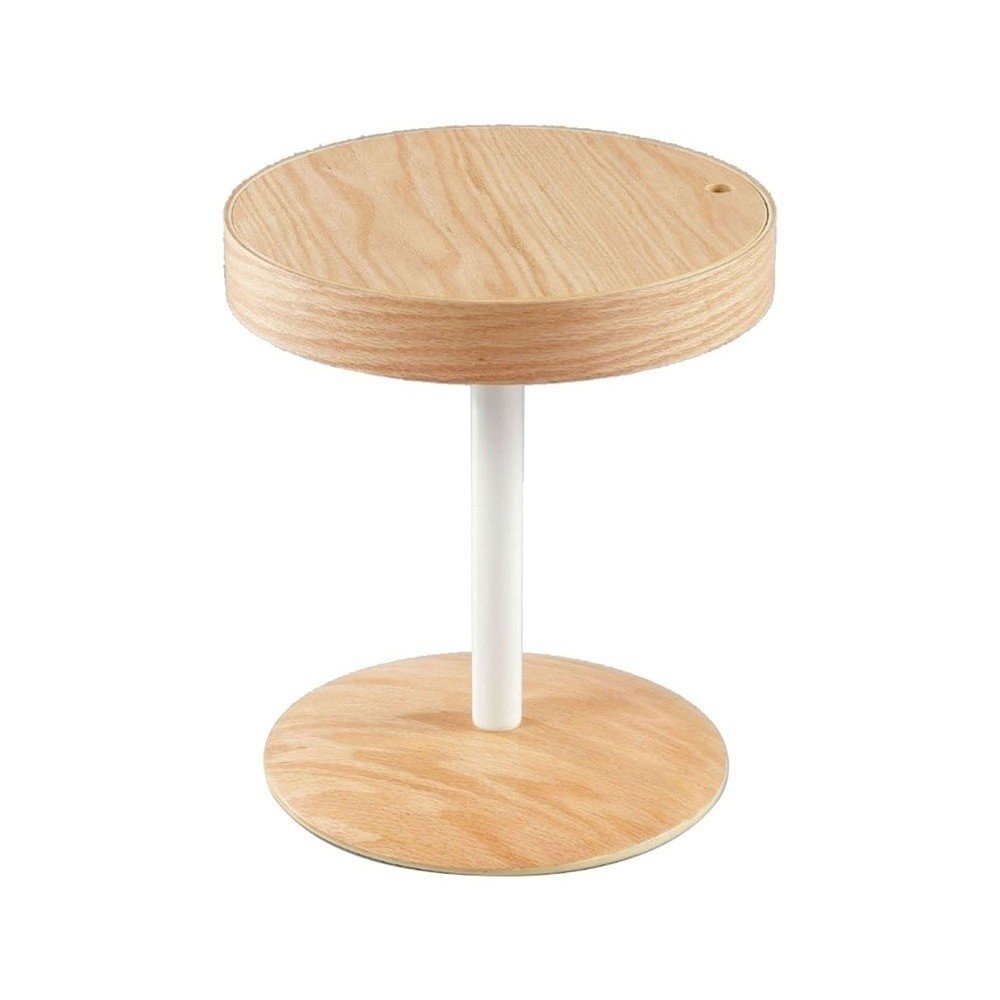 Hnědý odkládací stolek s úložným prostorem Design Twist Lampang v:1011462