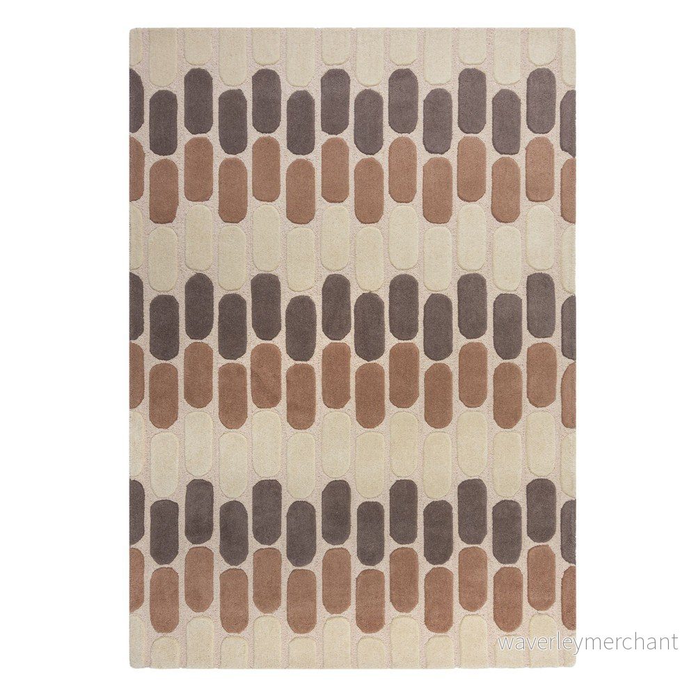 Hnědo-béžový vlněný koberec Flair Rugs Fossil, 160 x 230 cm v:1398917