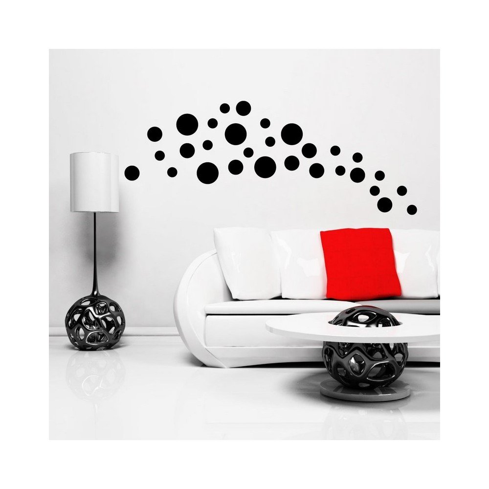Samolepka Fanastick Giant Dots v:758770