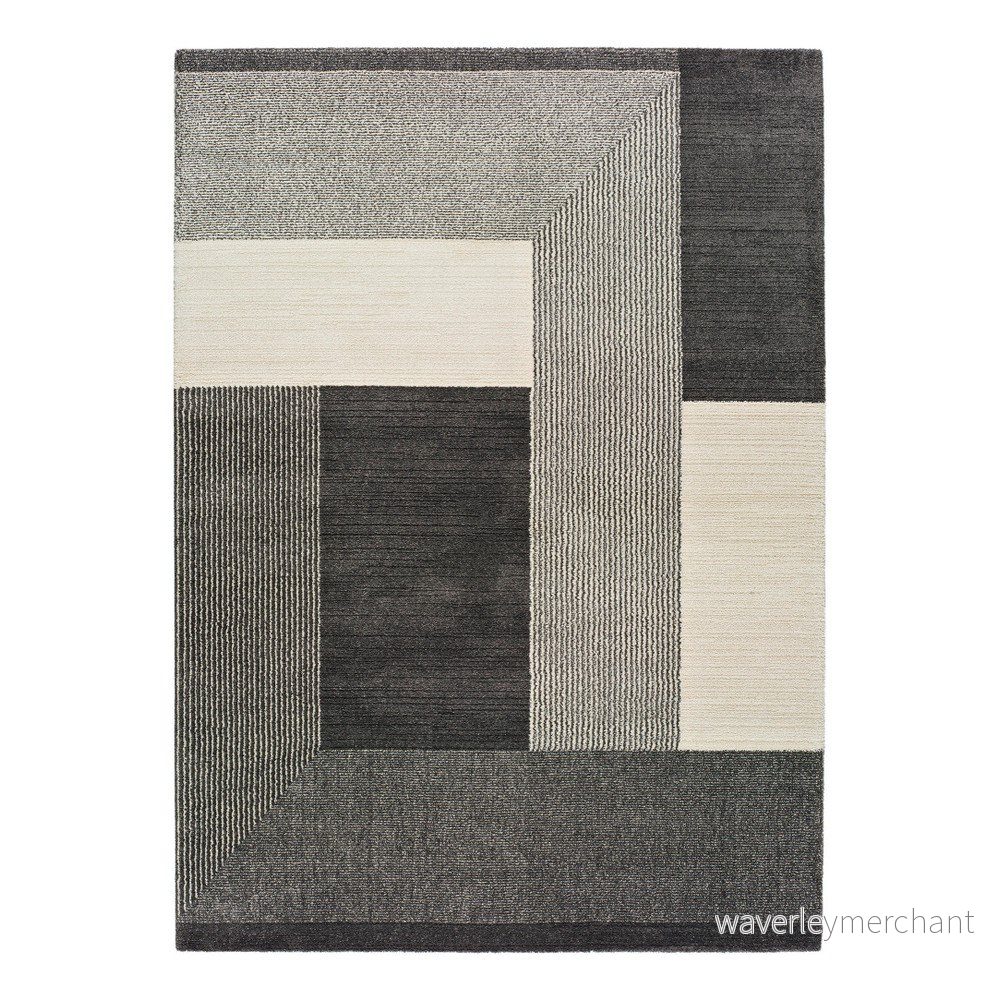 Šedý koberec Universal Tanum Blocks, 160 x 230 cm v:1252270