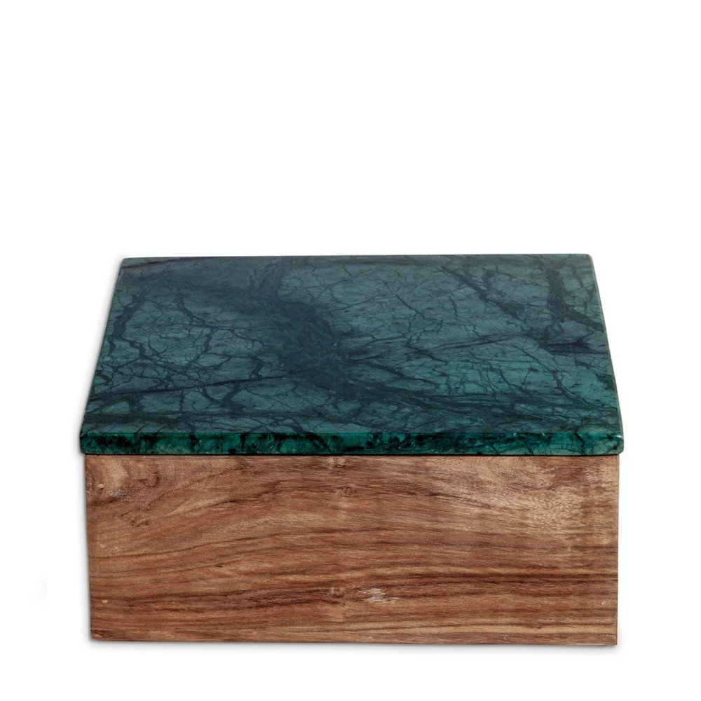 Úložný box s mramorovým víkem NORDSTJERNE, 20,5 x 20,5 cm v:864742