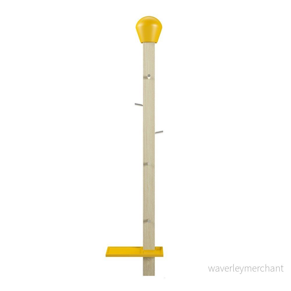 Žlutý věšák na kabáty Terraneo Matchstick, 112 cm v:811728