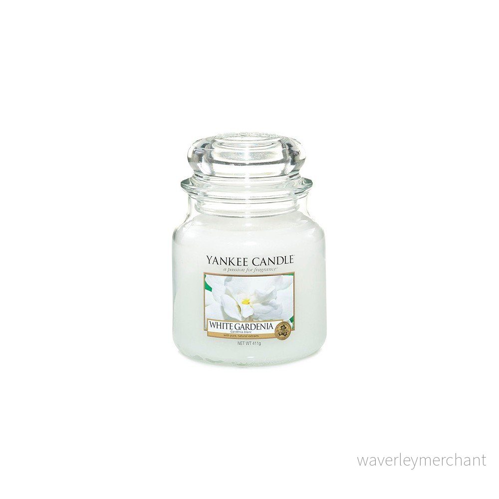 Vonná svíčka doba hoření 65 h White Gardenia – Yankee Candle v:1171794