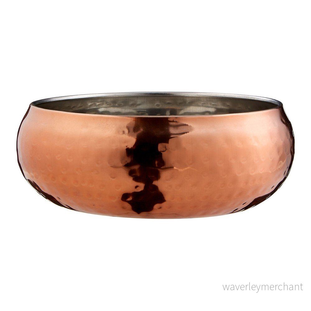 Dekorativní mísa v barvě růžového zlata Premier Housewares Hammered, ⌀ 12 cm v:835930