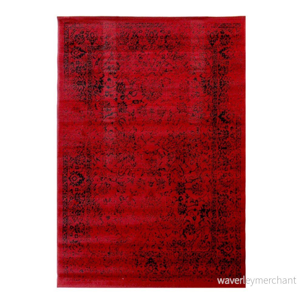 Červený koberec Flair Rugs Element Bonetti Red, 120 x 170 cm v:1002590