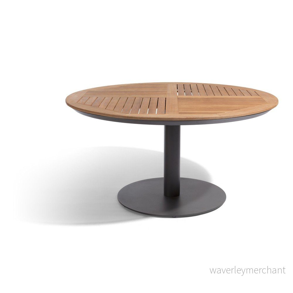 Kulatý zahradní jídelní stůl ø 148 cm Alexa – Diphano v:1778538