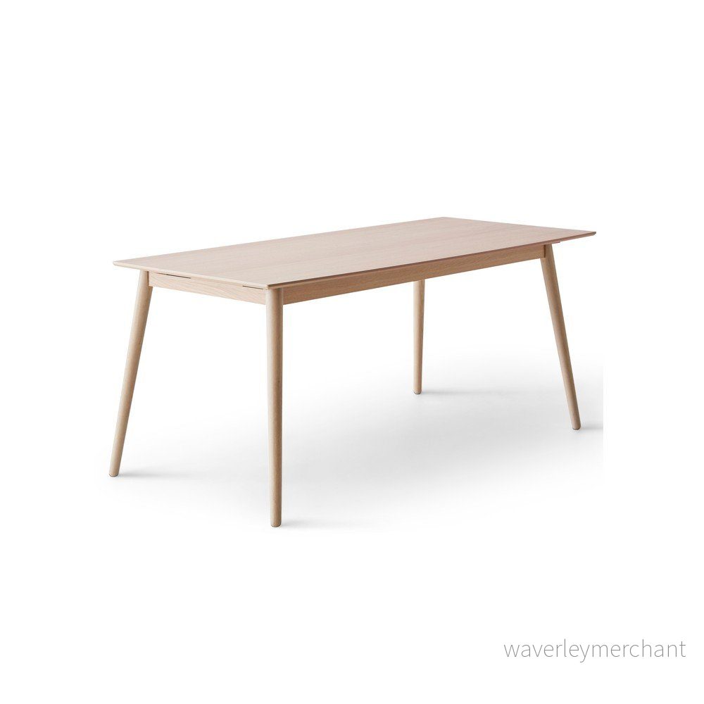 Rozkládací jídelní stůl s deskou v dubovém dekoru a přídavnou deskou 90x165 cm Meza – Hammel Furniture v:1699884