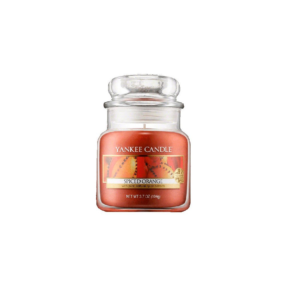 Vonná svíčka Yankee Candle Pomeranč se špetkou koření, doba hoření 25 v:1171962