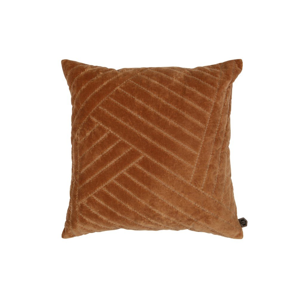 Hnědý dekorativní polštář BePureHome Velvet Syrup, 50 x 50 cm v:1359237