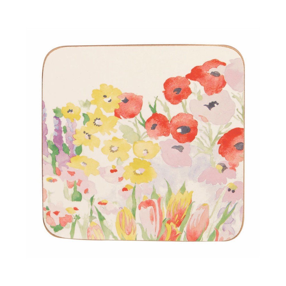 Sada 6 korkových podtácků Churchill Garden, 10 x 10 cm v:1015874