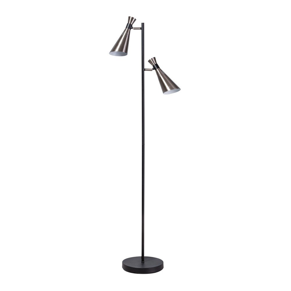 Stojací lampa ETH York Silver v:970004