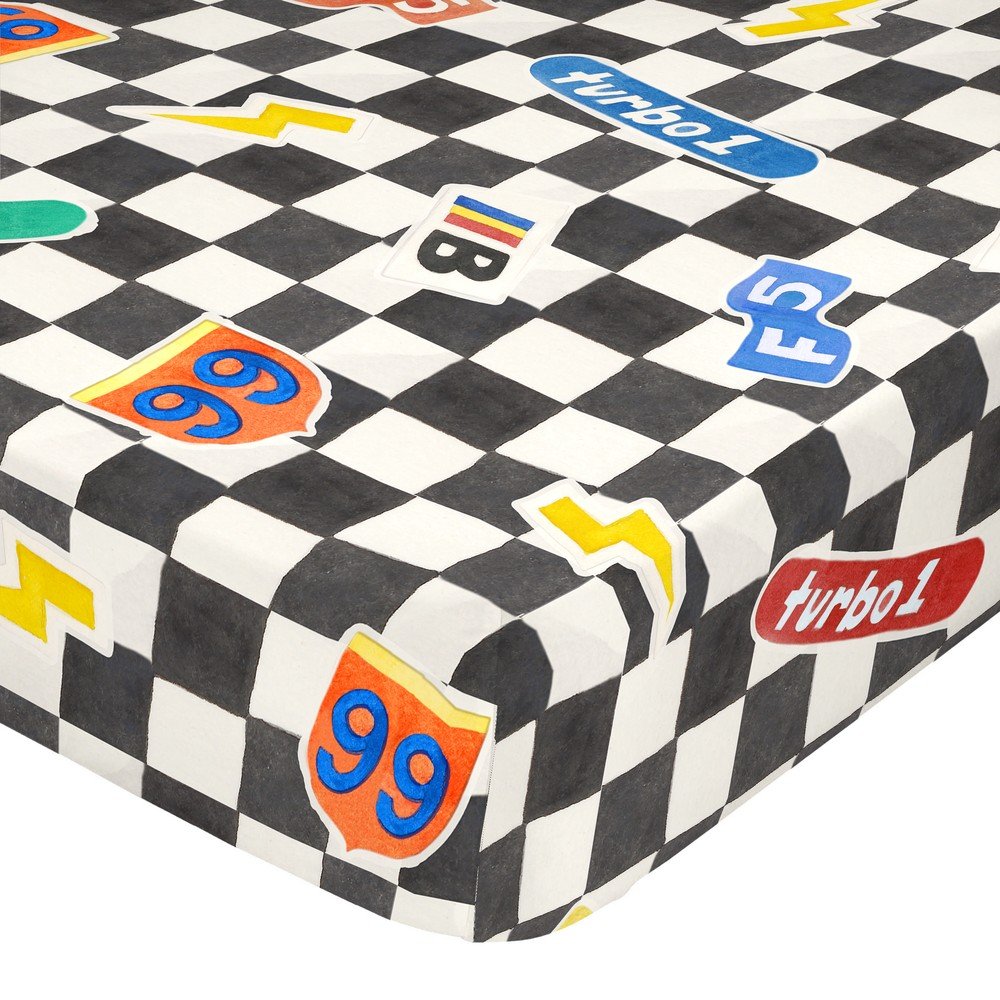 Prostěradlo ze 100% bavlny Baleno Racer, 90 x 200 cm v:1211726