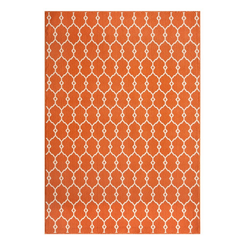 Oranžový koberec Nourison Baja Cuzco, 170 x 119 cm v:1054332