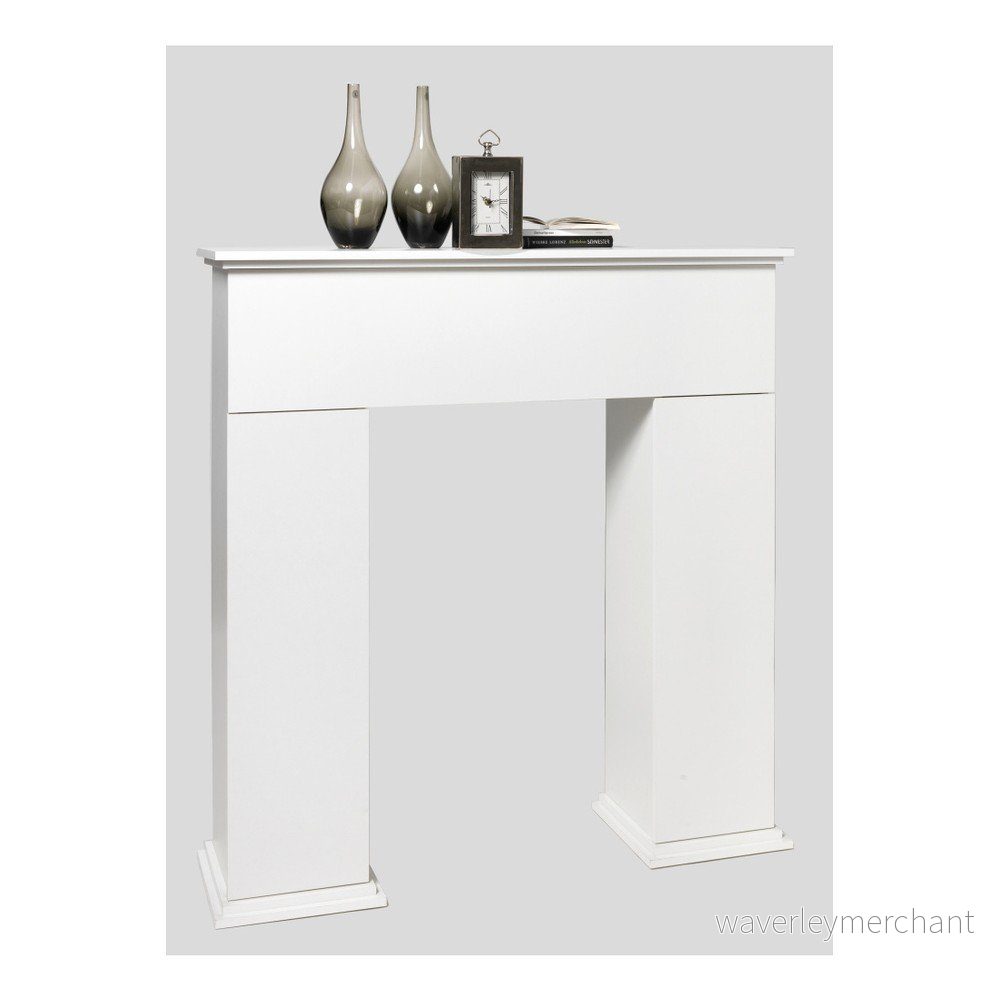Bílá dekorativní krbová římsa s úložným prostorem 13Casa Fireplace v:790200