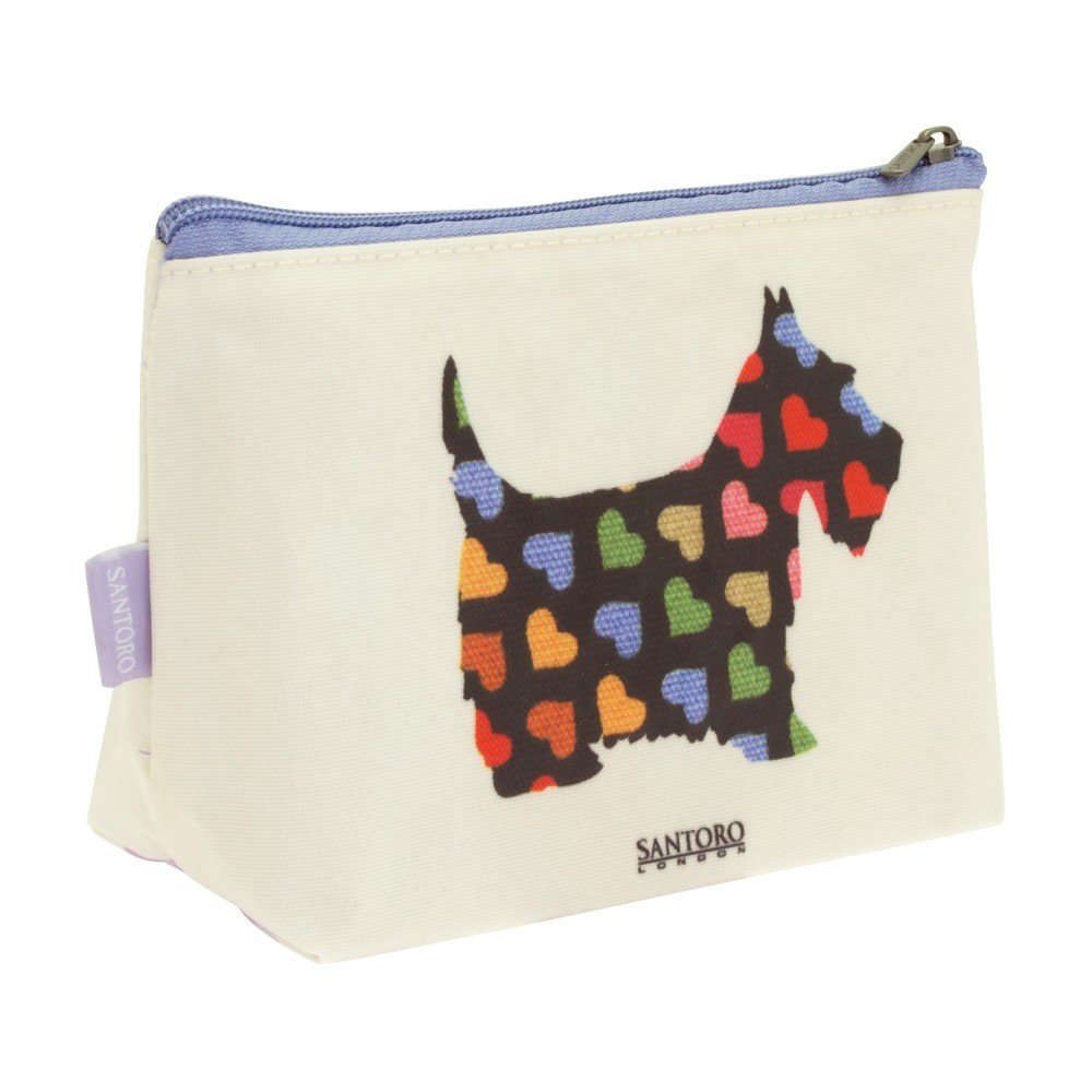 Oboustranná taštička Santoro London Scottie Dogs, délka 23 cm v:916806