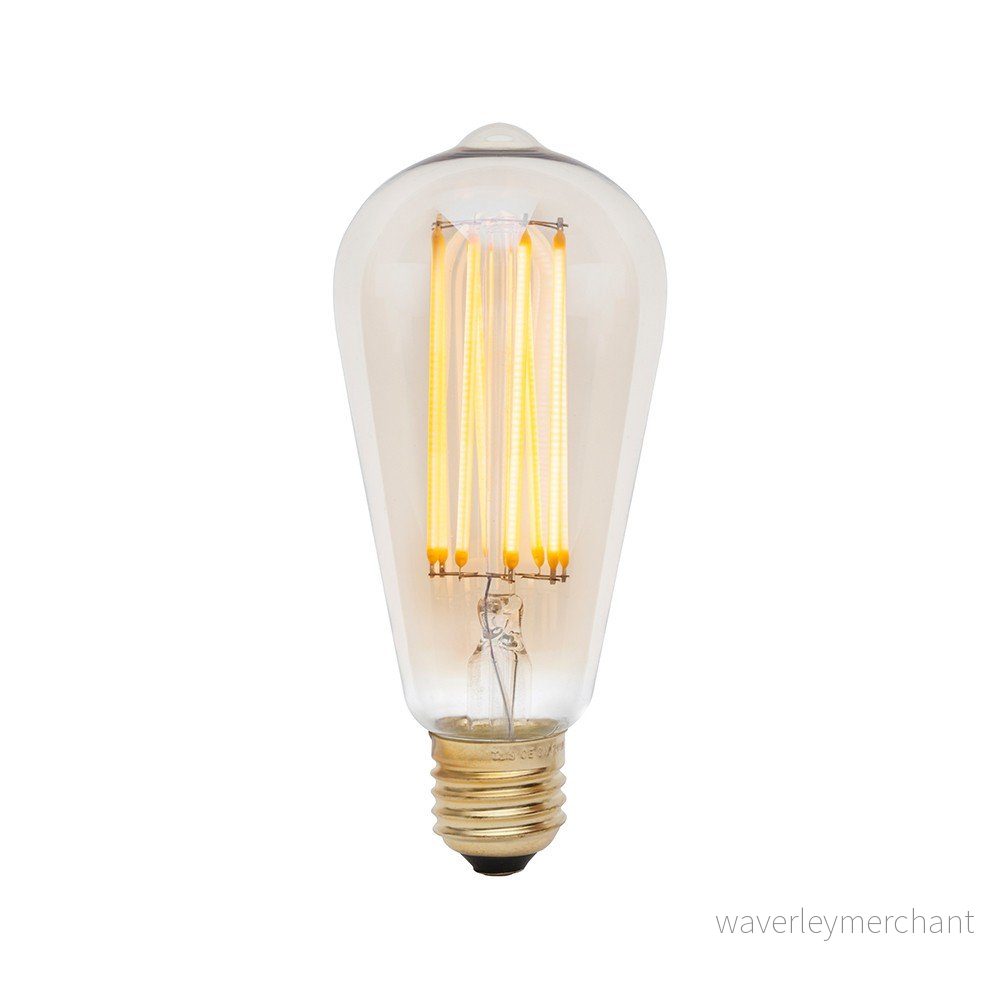 Teplá LED filamentová stmívatelná žárovka E27, 3 W Squirrel Cage – tala v:1623388