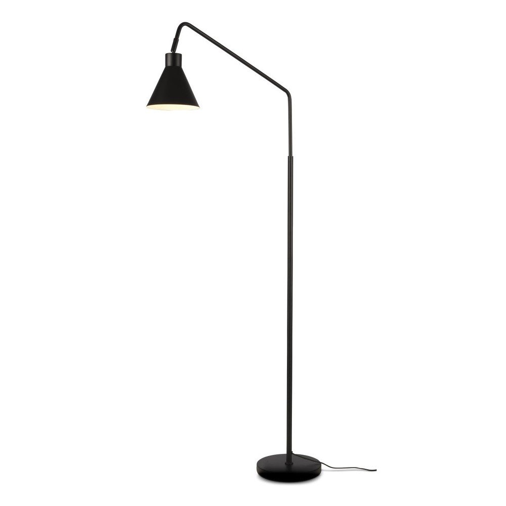 Černá stojací lampa s kovovým stínidlem Lyon – it's about RoMi v:1262626
