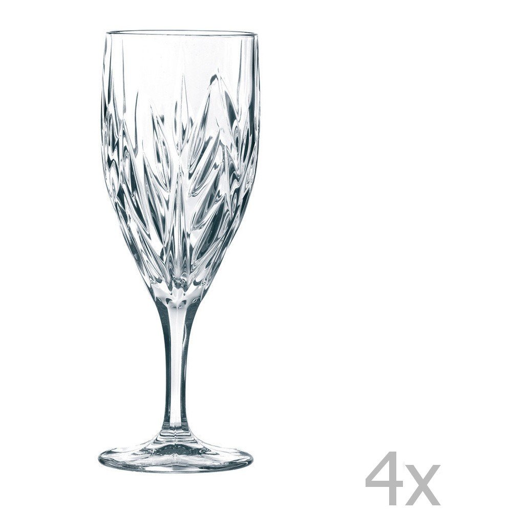 Sada 4 sklenic z křišťálového skla Nachtmann Imperial Iced, 340 ml v:736128