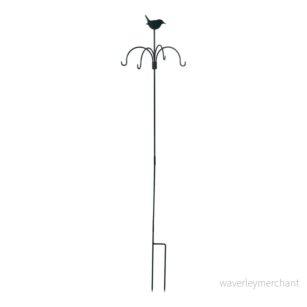 Tmavě zelené krmítko se zápichem Esschert Design, výška 148 cm v:1315928