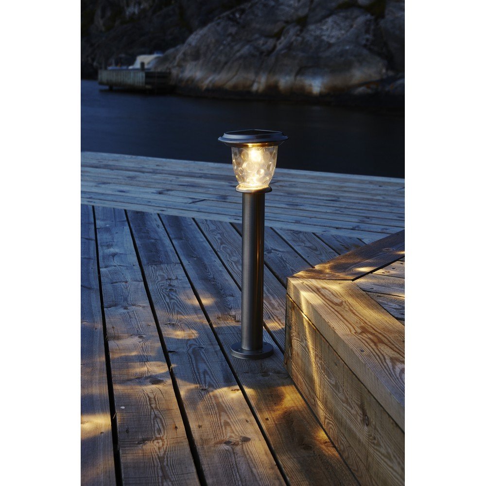 Venkovní solární LED svítidlo Star Trading Pireus, výška 61 cm v:1436907