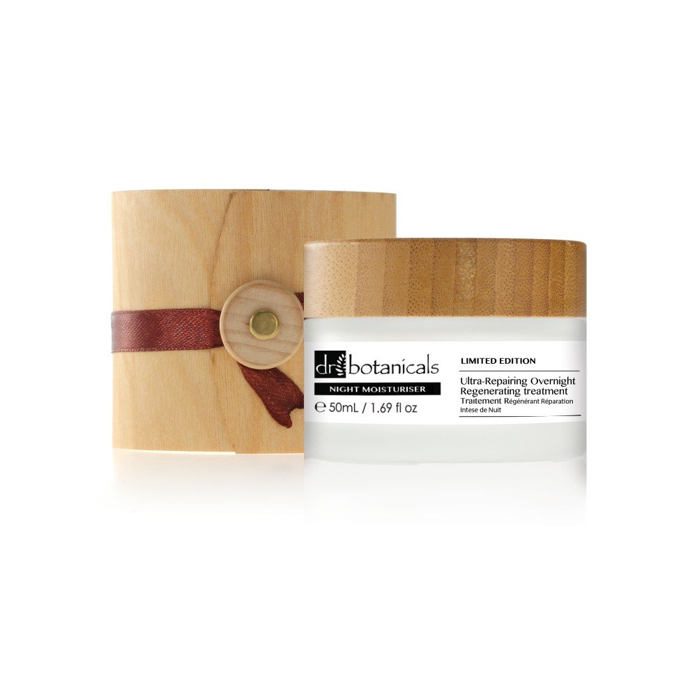Noční hydratační pleťový krém Dr. Botanicals Ultra-Repair Overnight Regenerating Wooden Limited, 50 ml v:872532