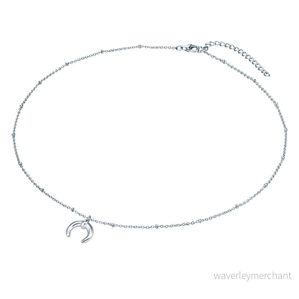 Dámský stříbrný náhrdelník CARAT 1934 Moon v:1210842