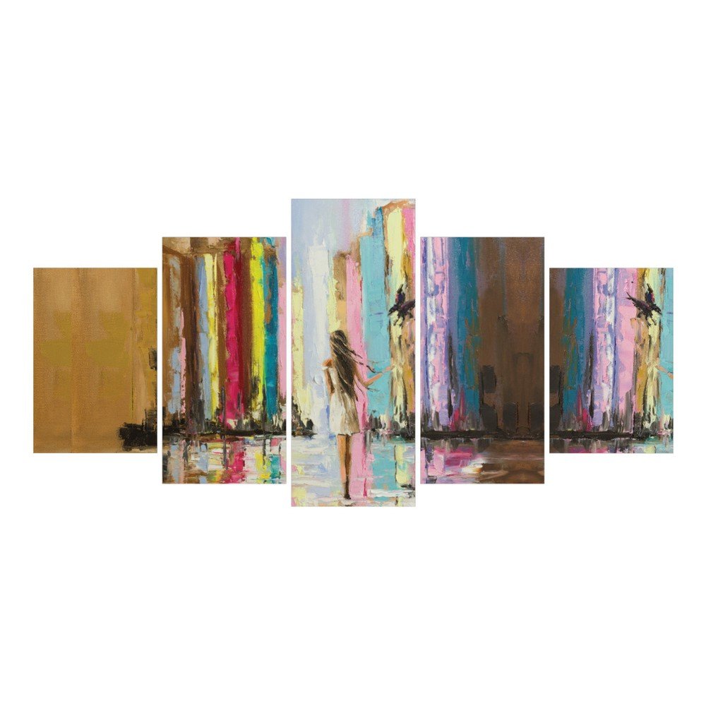 Vícedílný obraz La Maison Des Couleurs Oil v:809330