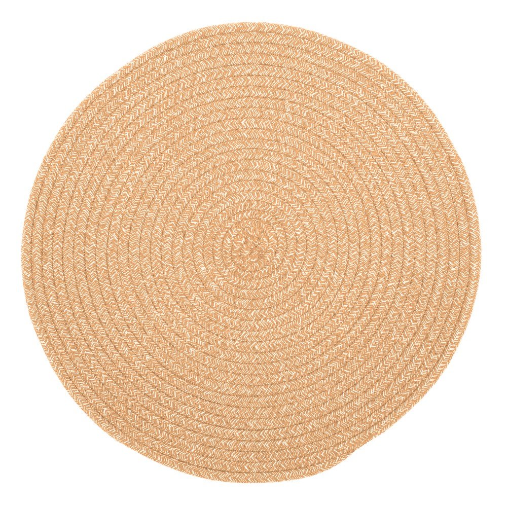 Přírodní prostírání s příměsí bavlny Tiseco Home Studio, ø 38 cm v:1368857