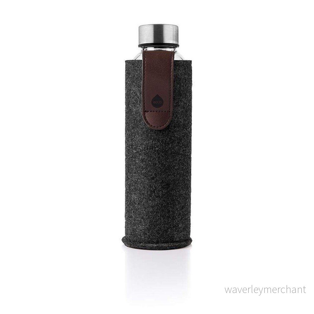 Láhev z borosilikátového skla s plstěným obalem Equa Mismatch Chocolate Night, 750 ml v:1269598