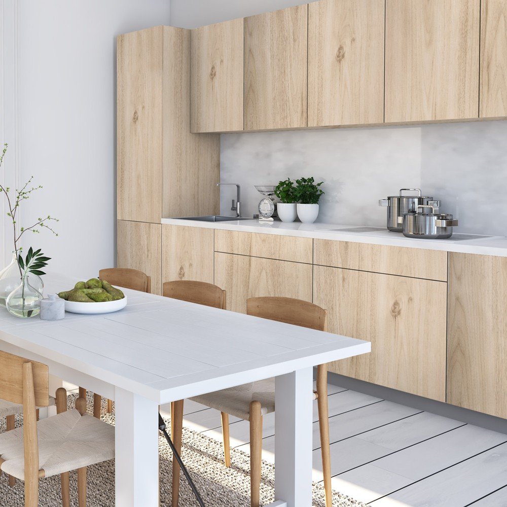 Samolepka na nábytek 200x60 cm Light Oak – Ambiance v:1524728