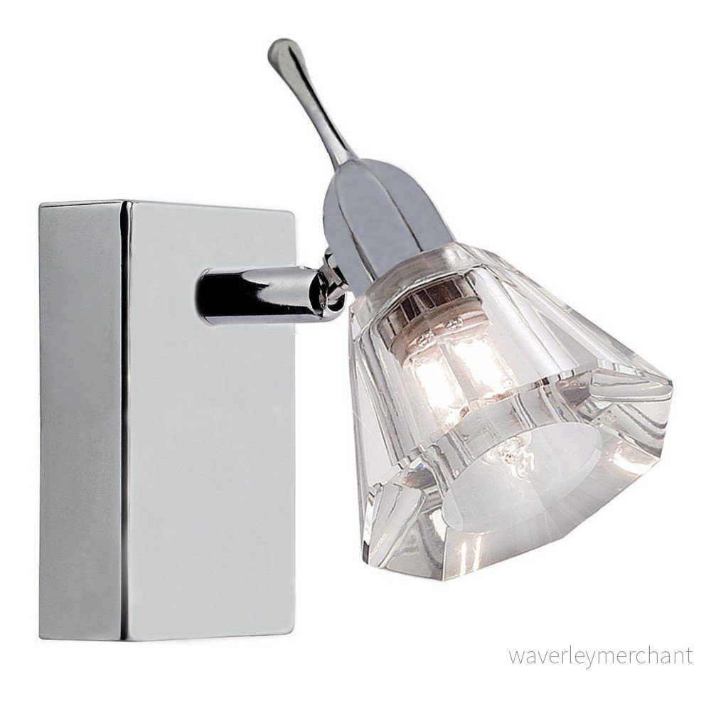Nástěnné svítidlo s křišťálovou objímkou Light Prestige Odessa v:910554