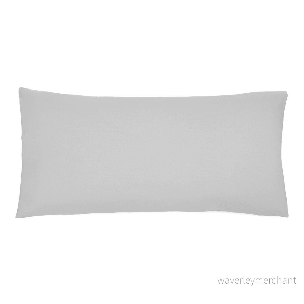Sada 2 šedých povlaků na polštář z bavlněného perkálu L'Officiel Interiors Les Essentiels, 40 x 80 cm v:1317746
