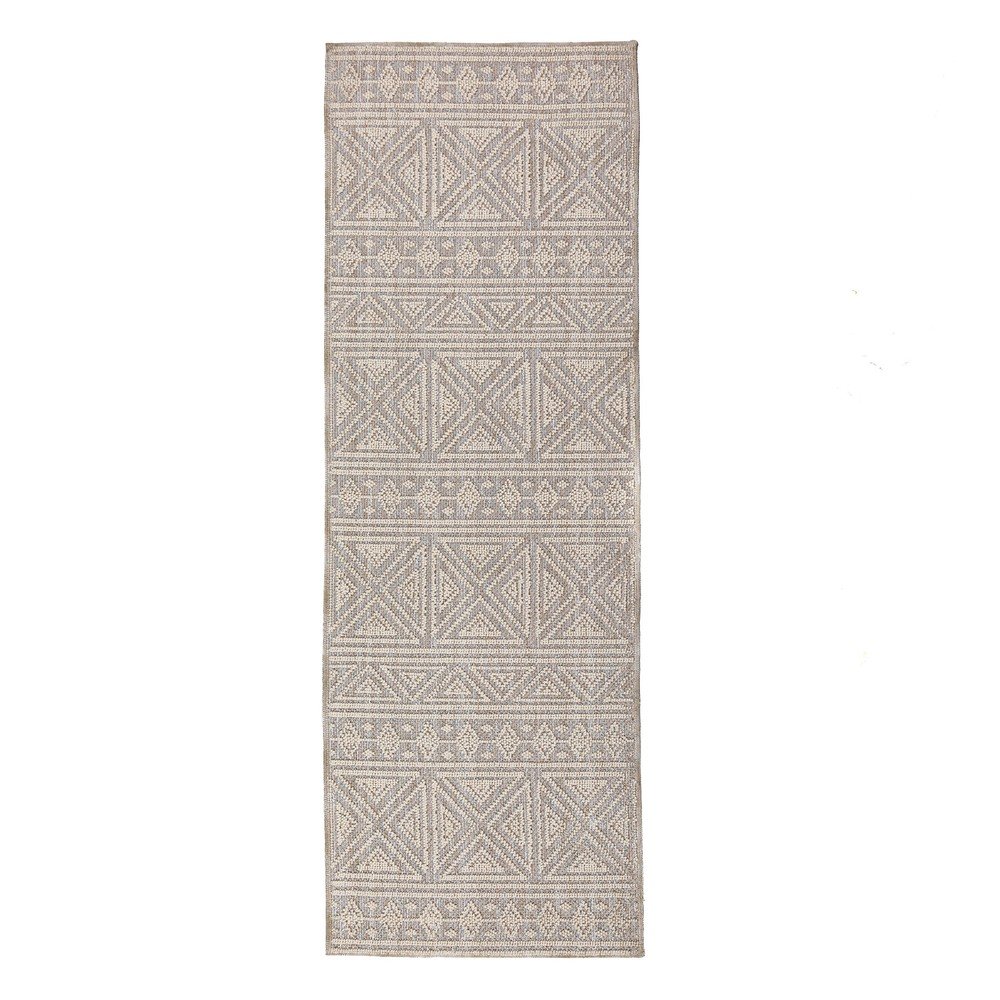 Šedý/béžový pratelný běhoun 58x230 cm Lucia – Flair Rugs v:1826144