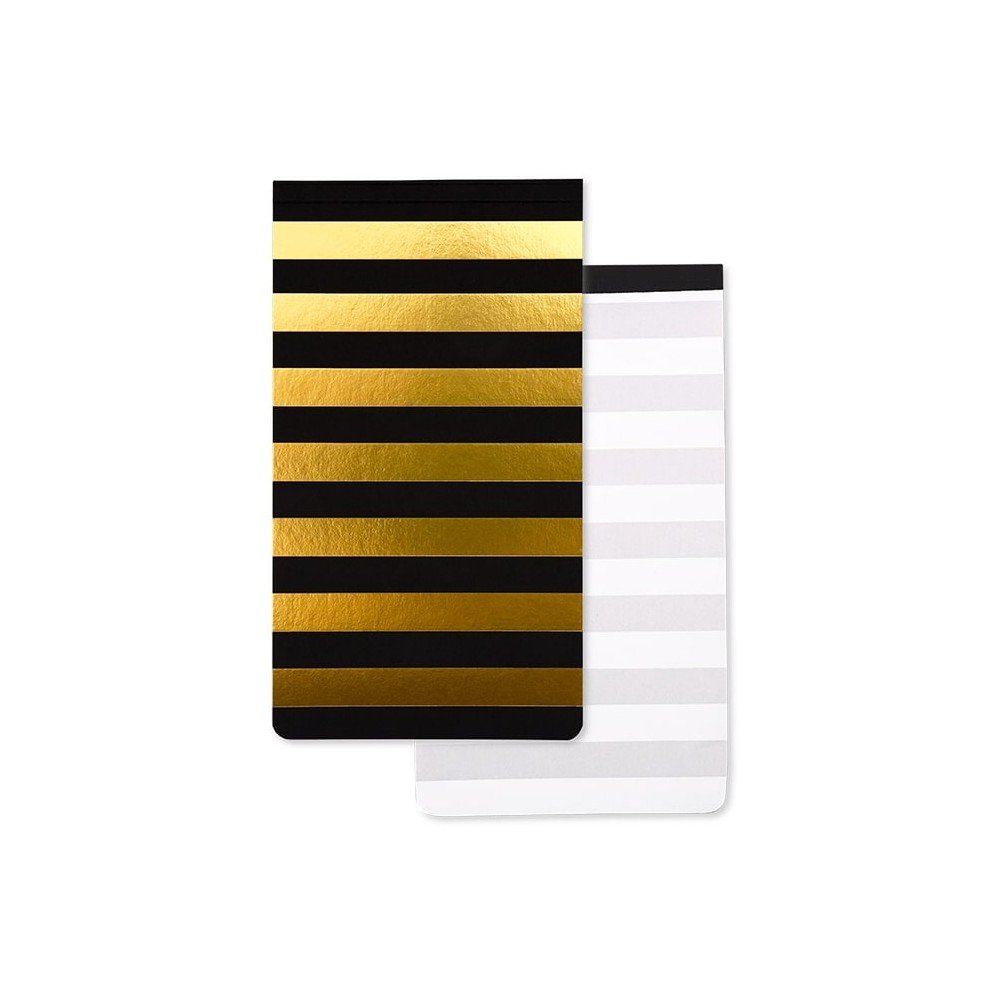Poznámkový blok v černé a zlaté barvě GO Stationery Bee v:1232334