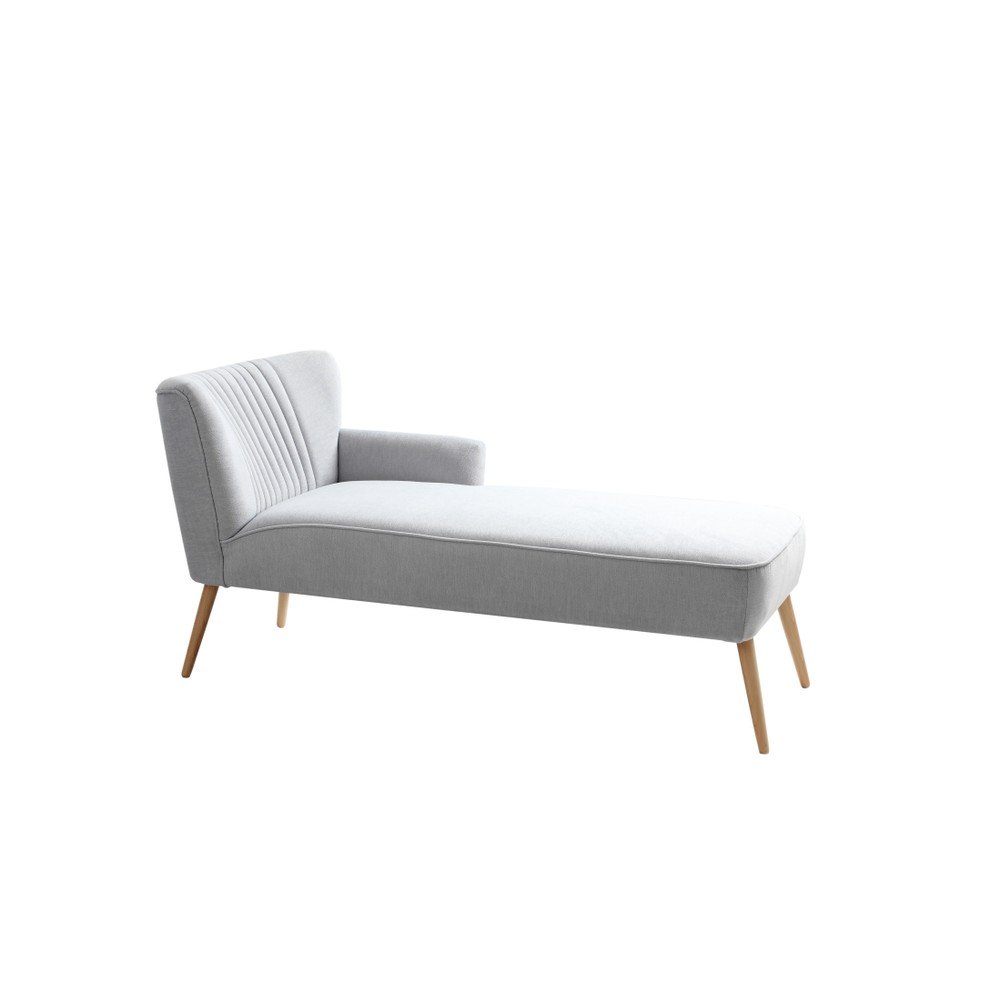 Světle šedá lenoška Custom Form Harry, levý roh v:971912
