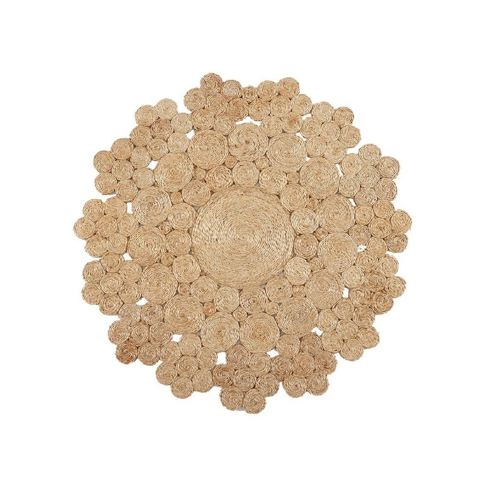 Koberec z juty Linen Couture Rug Emanuel, ⌀ 100 cm v:1224928