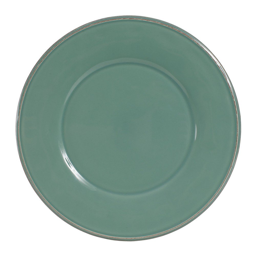 Zelený talíř z kameniny ø 29 cm Constance – Côté Table v:1513530